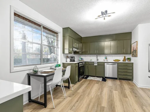 Bold Sage Green Kitchen Transformation Bold Sage Green Kitchen Transformation
